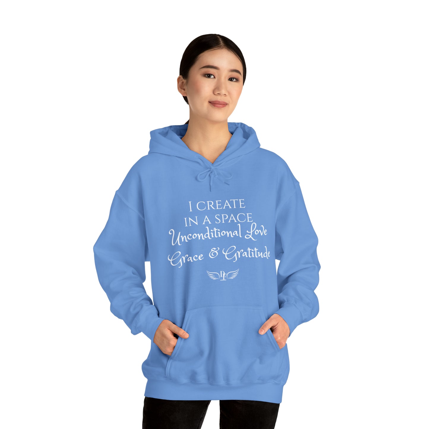 "I Create" Heavy Blend™ Hooded Sweatshirt