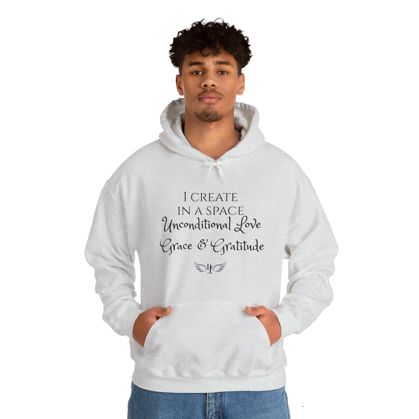 "I Create" Heavy Blend™ Hooded Sweatshirt