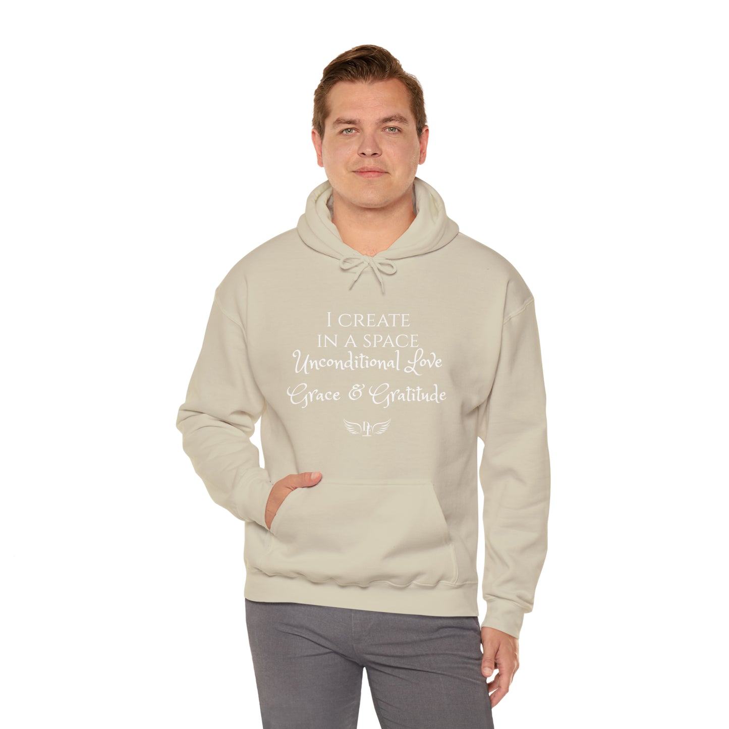 "I Create" Heavy Blend™ Hooded Sweatshirt