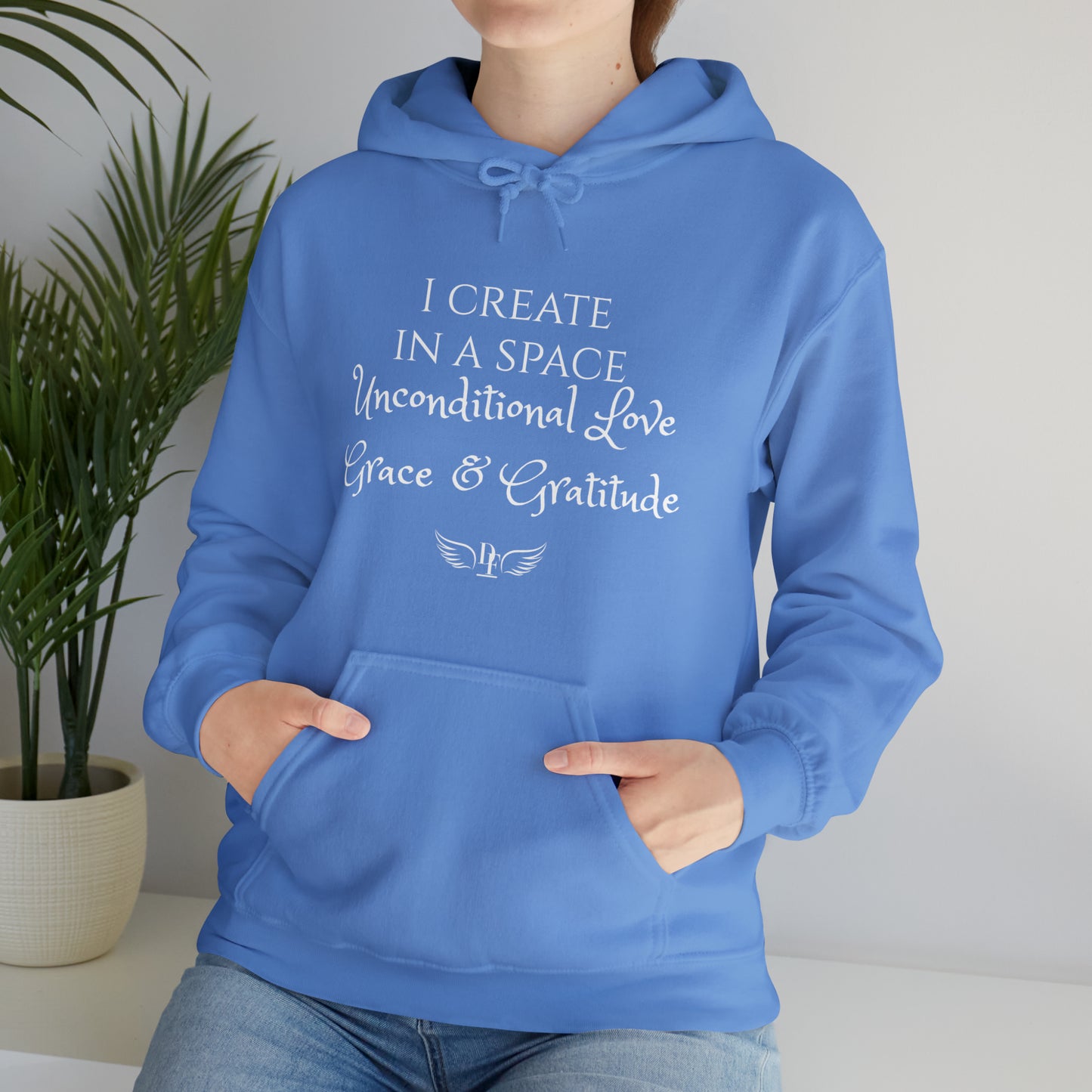 "I Create" Heavy Blend™ Hooded Sweatshirt