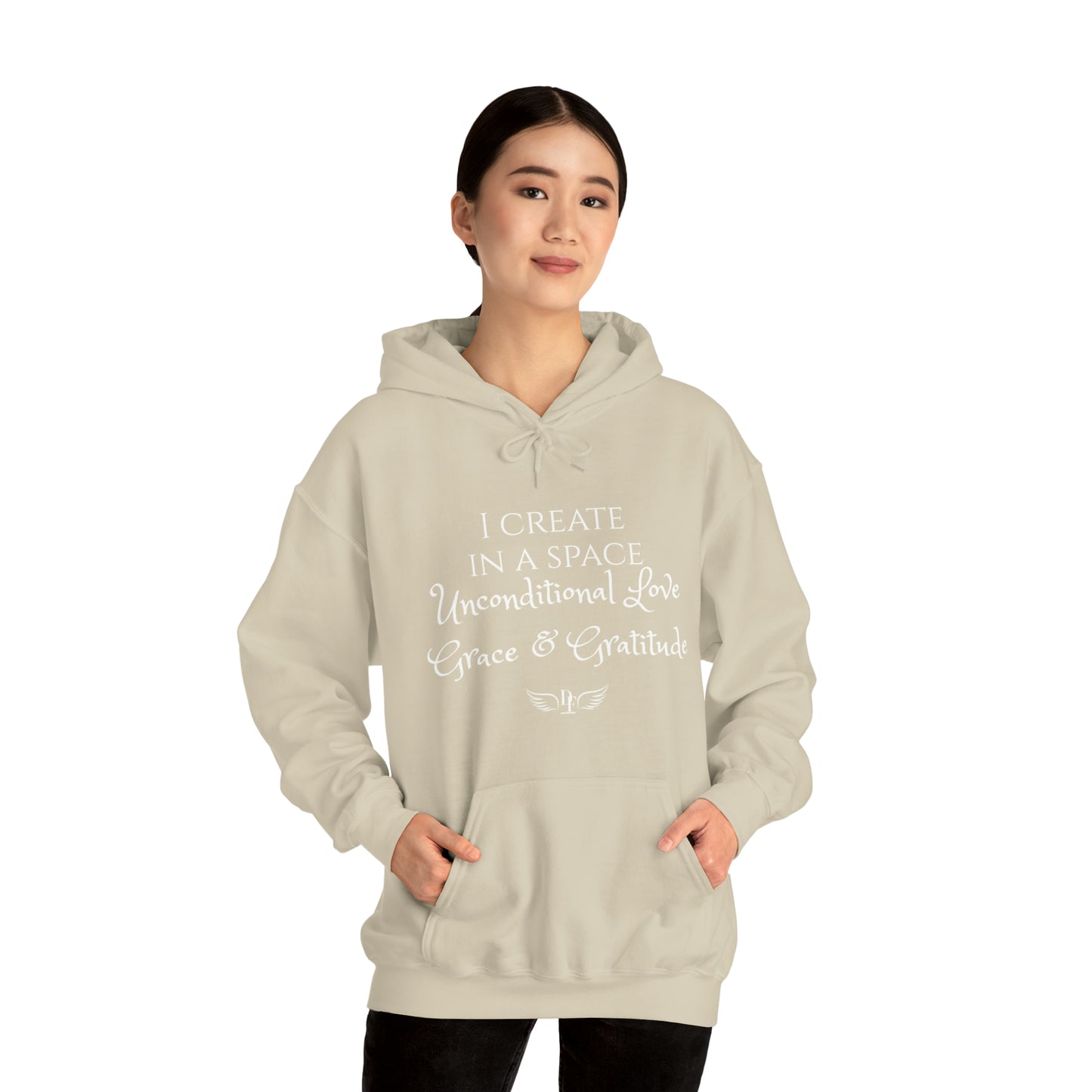 "I Create" Heavy Blend™ Hooded Sweatshirt