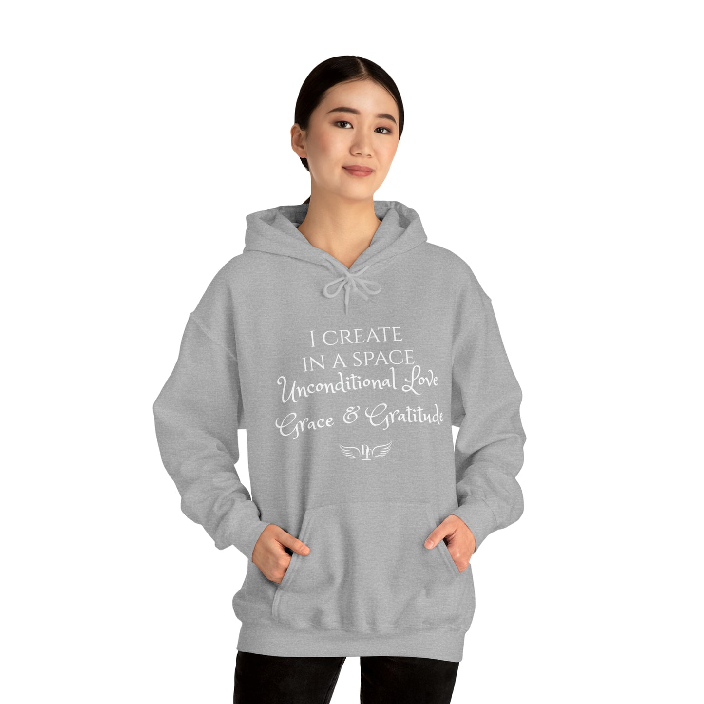 "I Create" Heavy Blend™ Hooded Sweatshirt