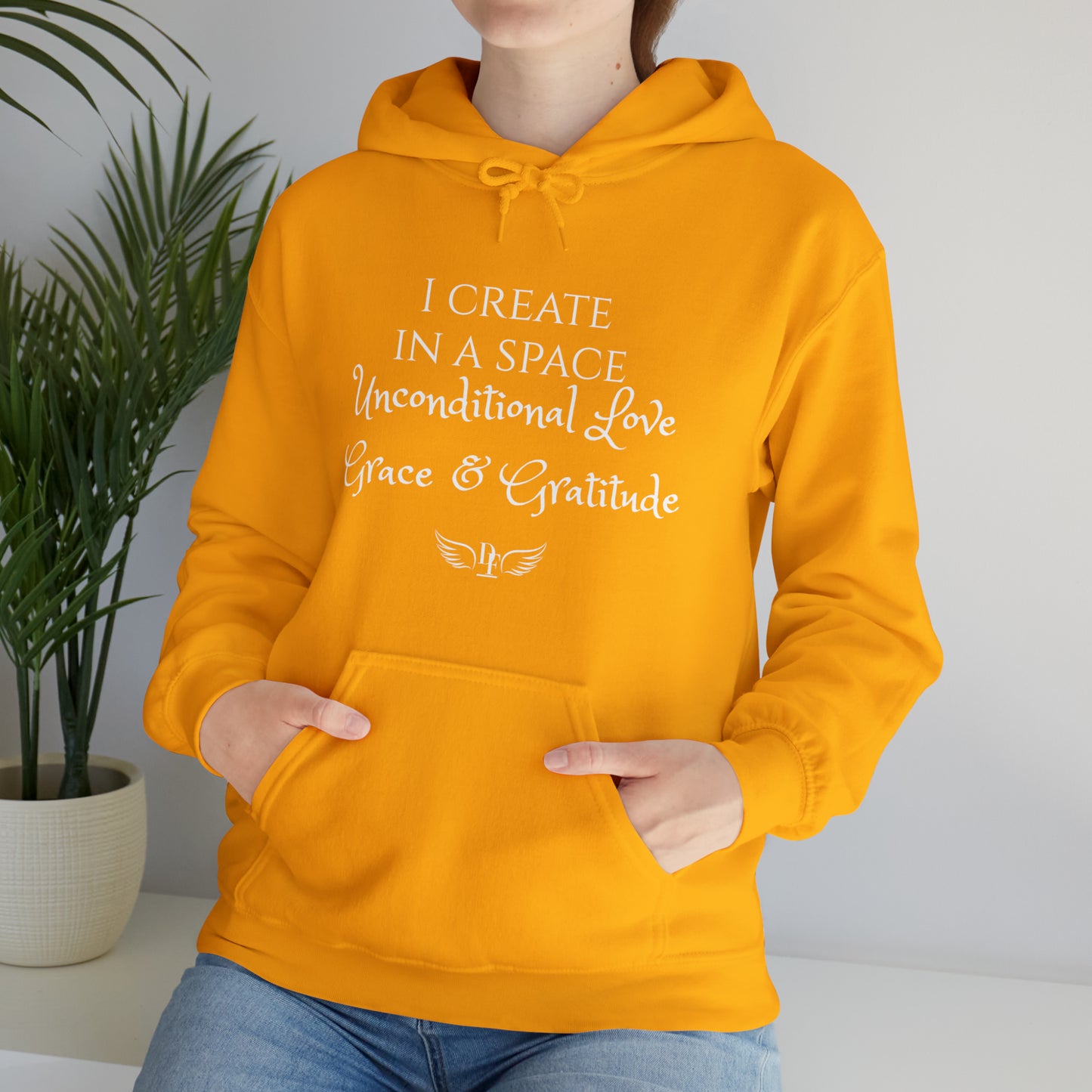 "I Create" Heavy Blend™ Hooded Sweatshirt