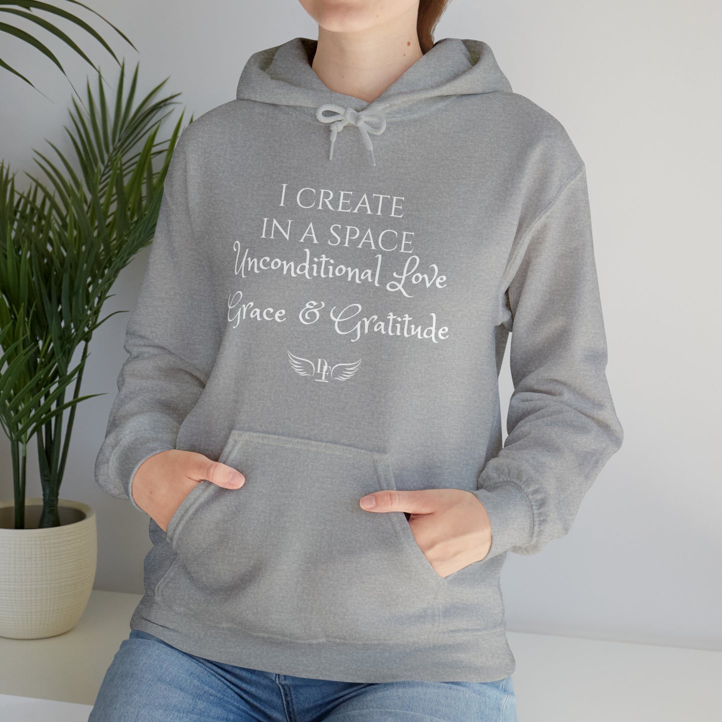 "I Create" Heavy Blend™ Hooded Sweatshirt