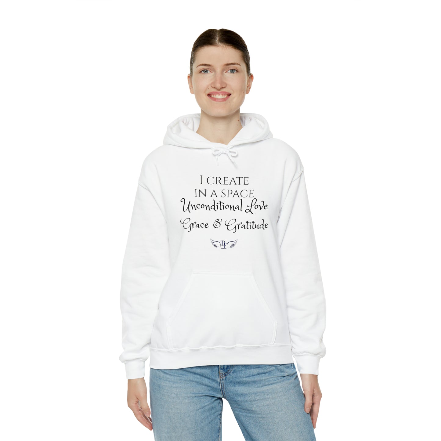 "I Create" Heavy Blend™ Hooded Sweatshirt