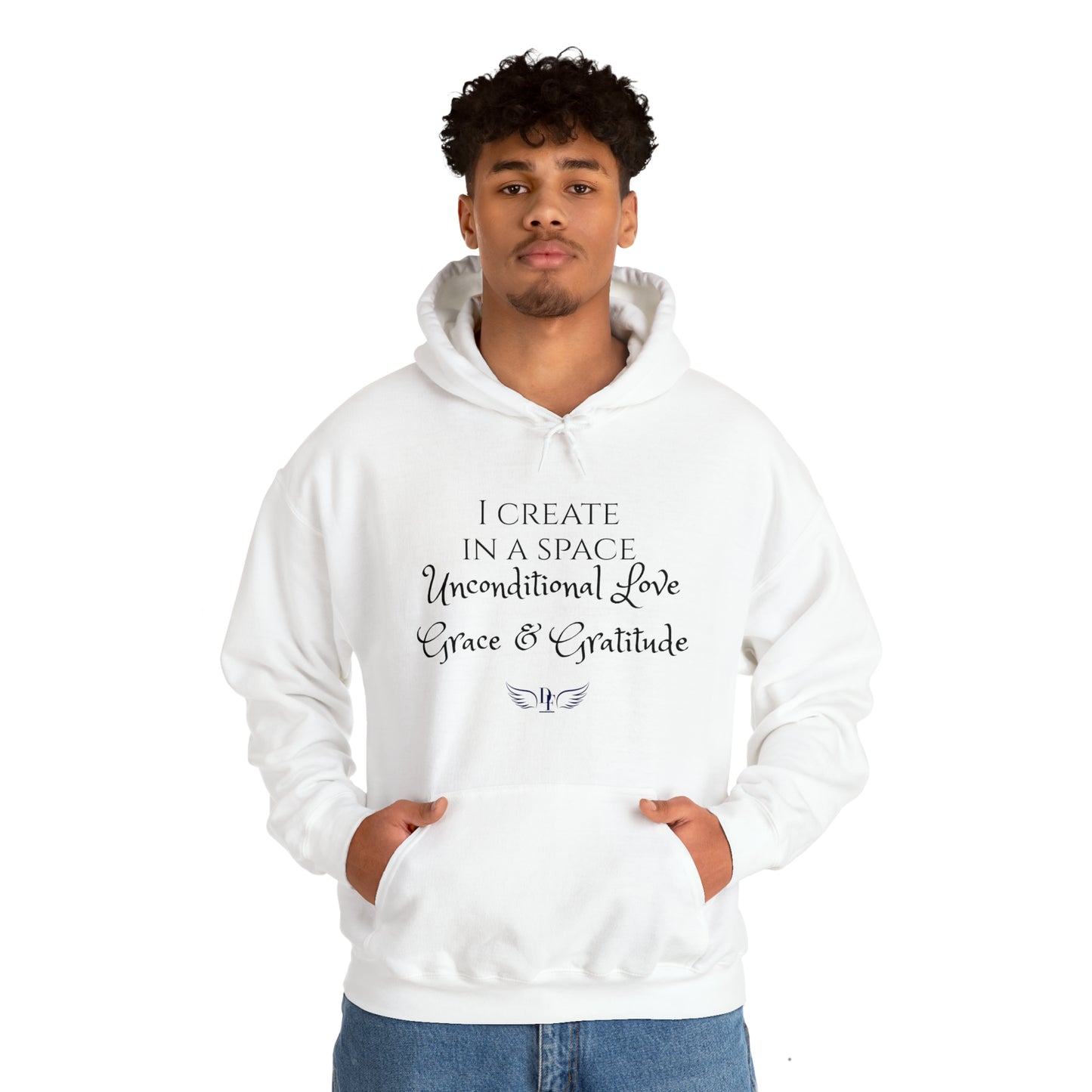 "I Create" Heavy Blend™ Hooded Sweatshirt