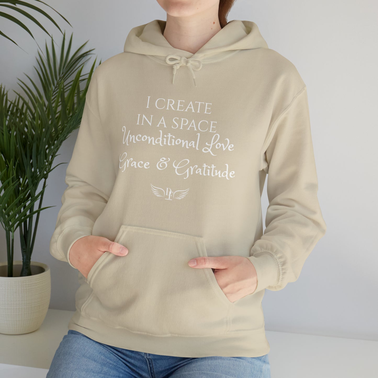 "I Create" Heavy Blend™ Hooded Sweatshirt