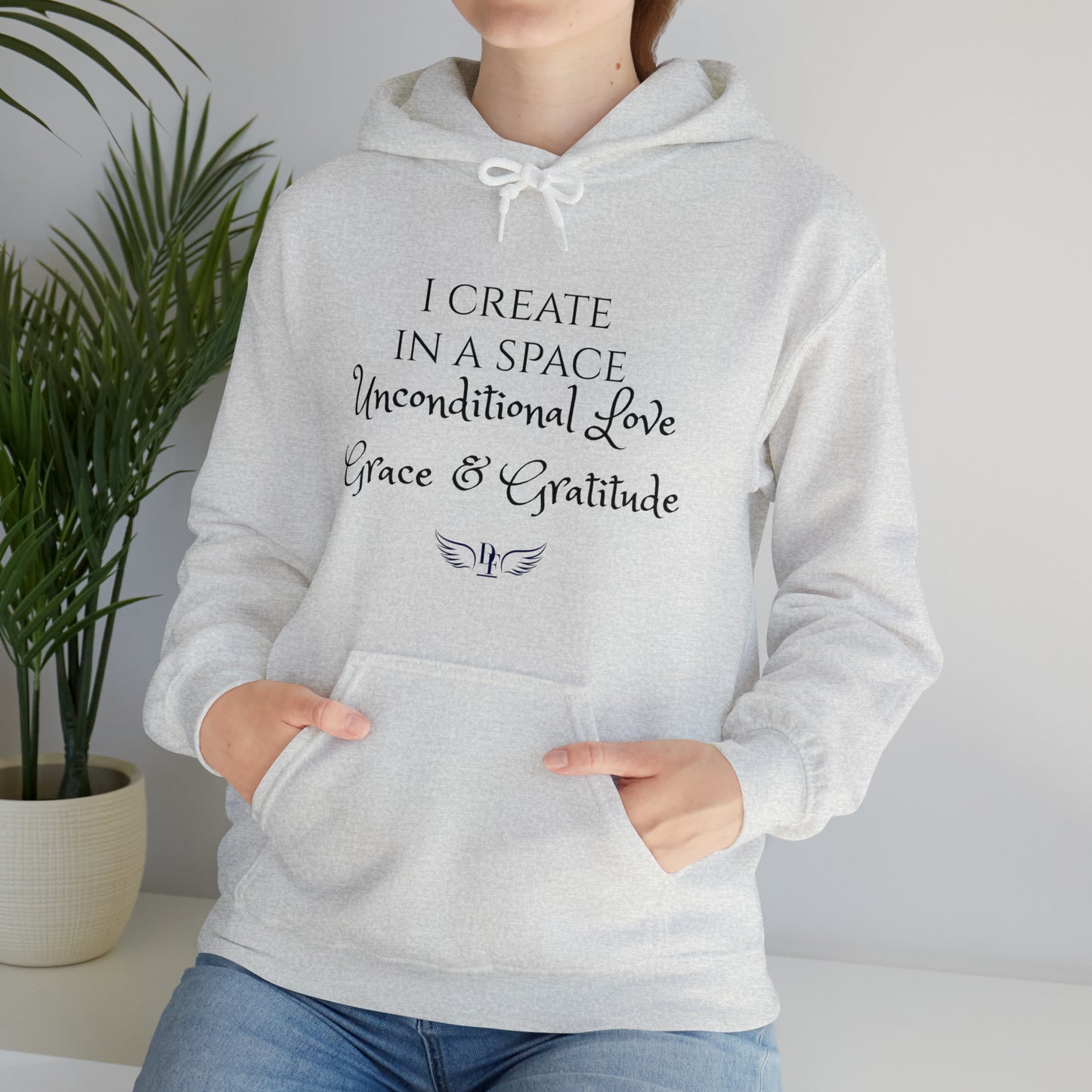 "I Create" Heavy Blend™ Hooded Sweatshirt