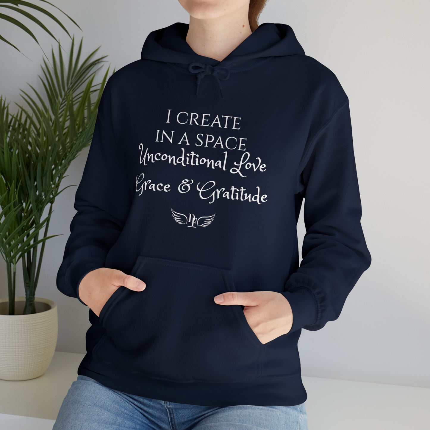 "I Create" Heavy Blend™ Hooded Sweatshirt