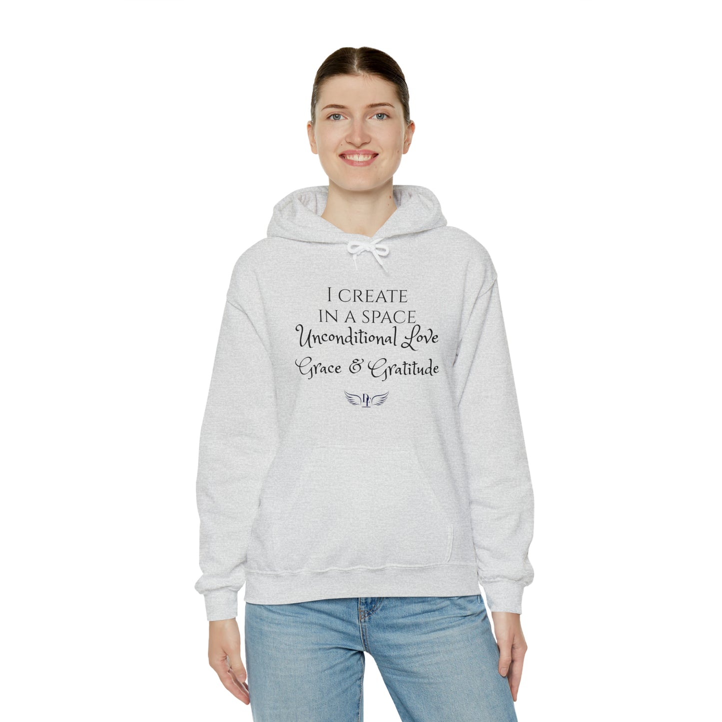 "I Create" Heavy Blend™ Hooded Sweatshirt