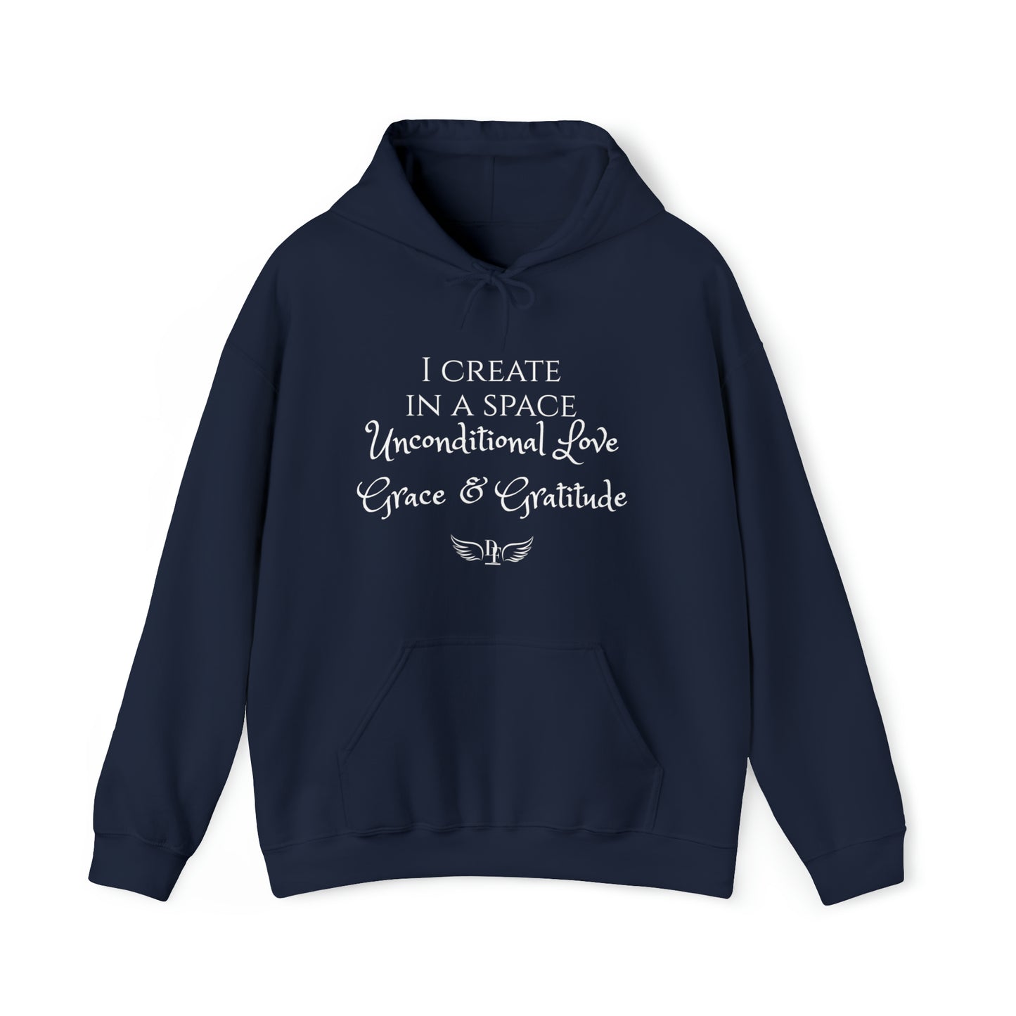 "I Create" Heavy Blend™ Hooded Sweatshirt