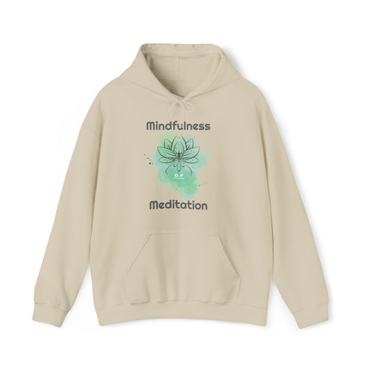 "Lotus” Hooded Sweatshirt - “Sand"