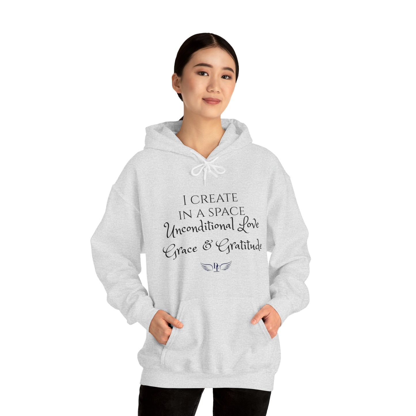 "I Create" Heavy Blend™ Hooded Sweatshirt