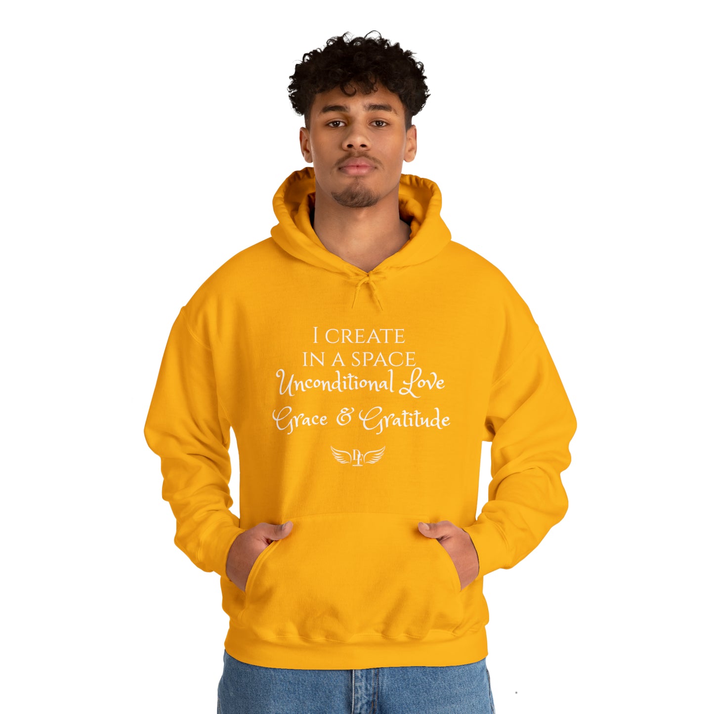 "I Create" Heavy Blend™ Hooded Sweatshirt