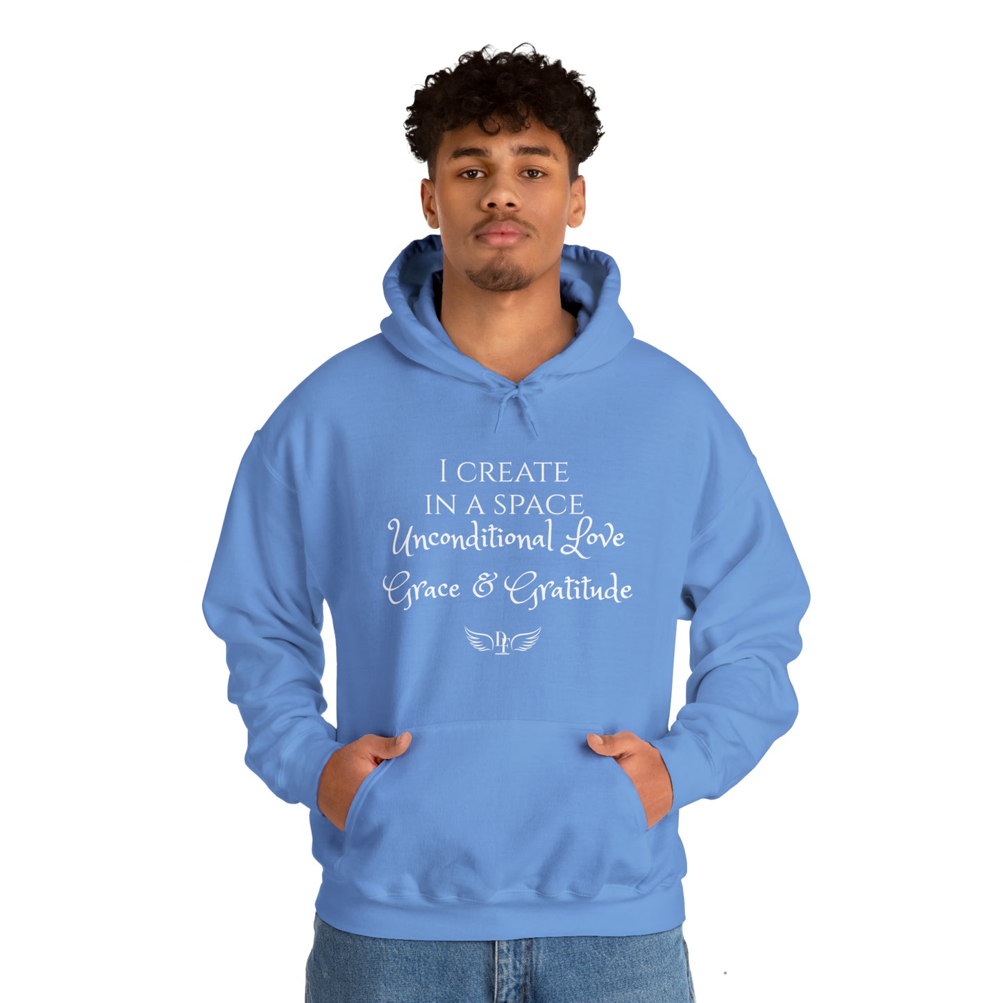 "I Create" Heavy Blend™ Hooded Sweatshirt