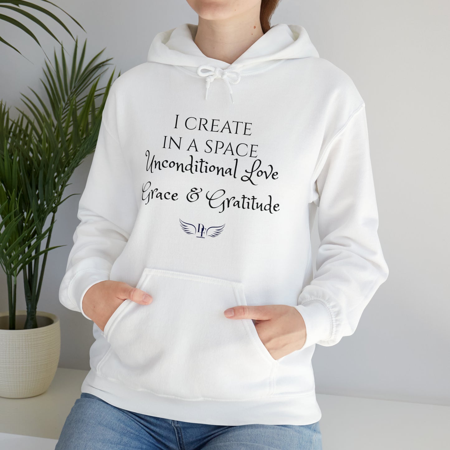 "I Create" Heavy Blend™ Hooded Sweatshirt