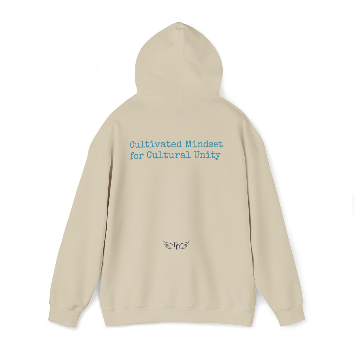 "Lotus” Hooded Sweatshirt - “Sand"