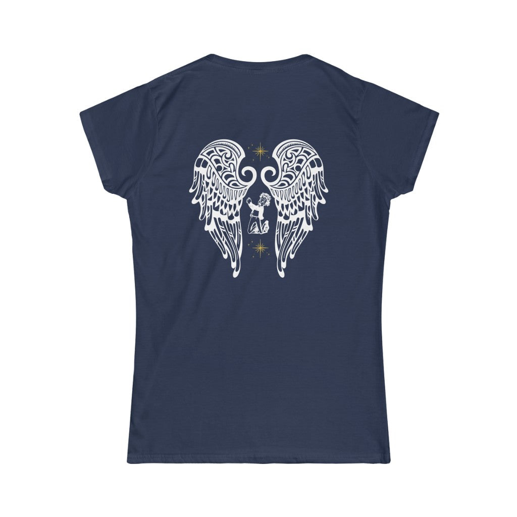 Women’s “Gratitude” Short Sleeve Tee - “Navy”