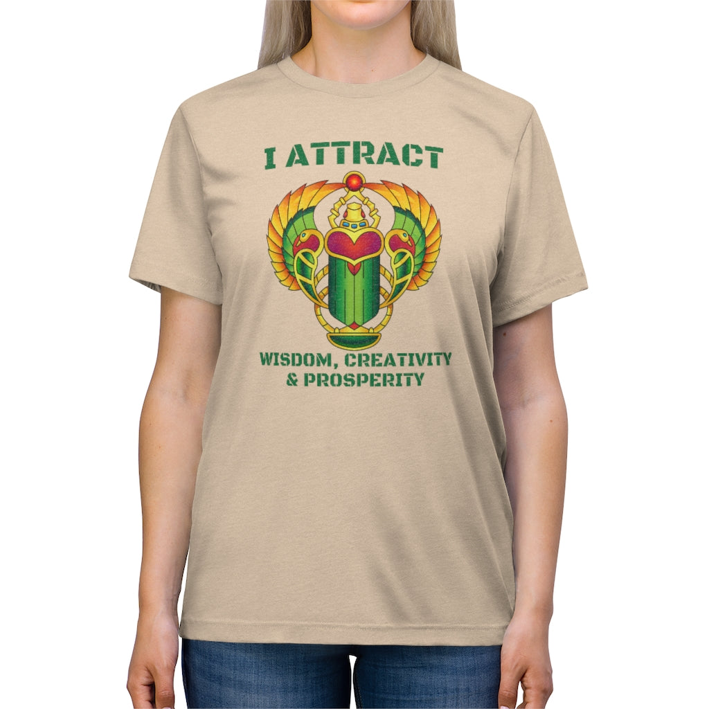 “I Attract” Triblend Tee