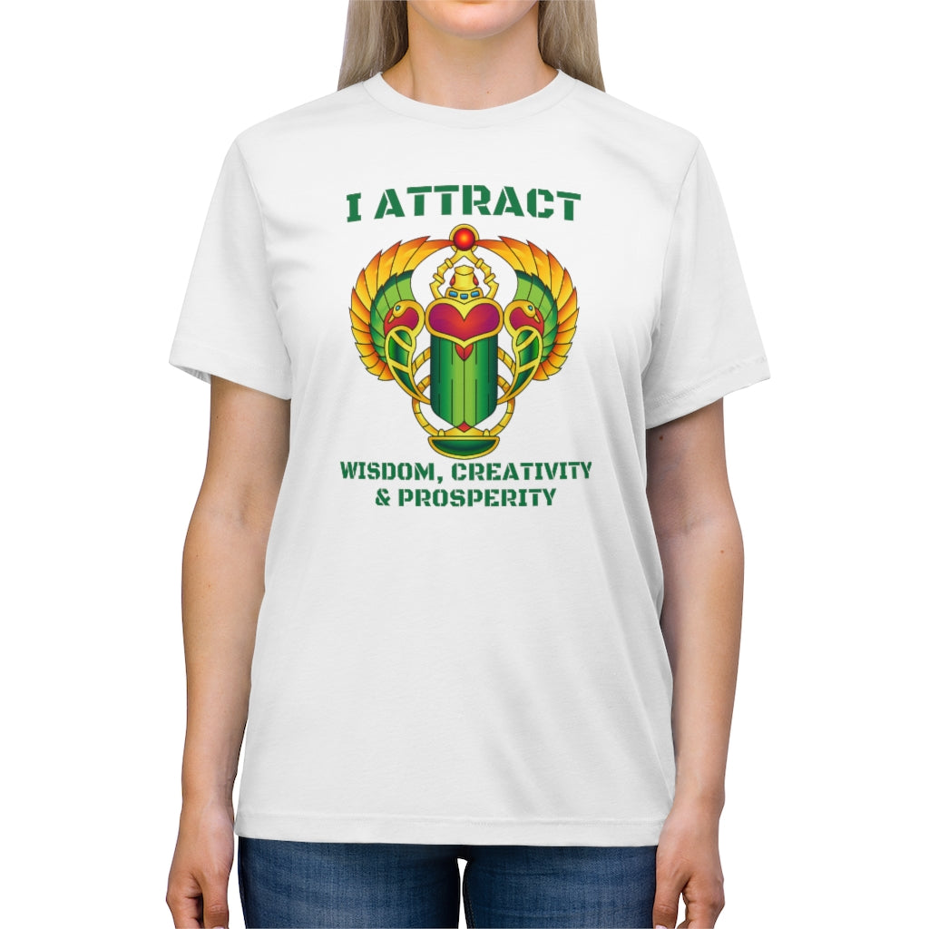 “I Attract” Triblend Tee