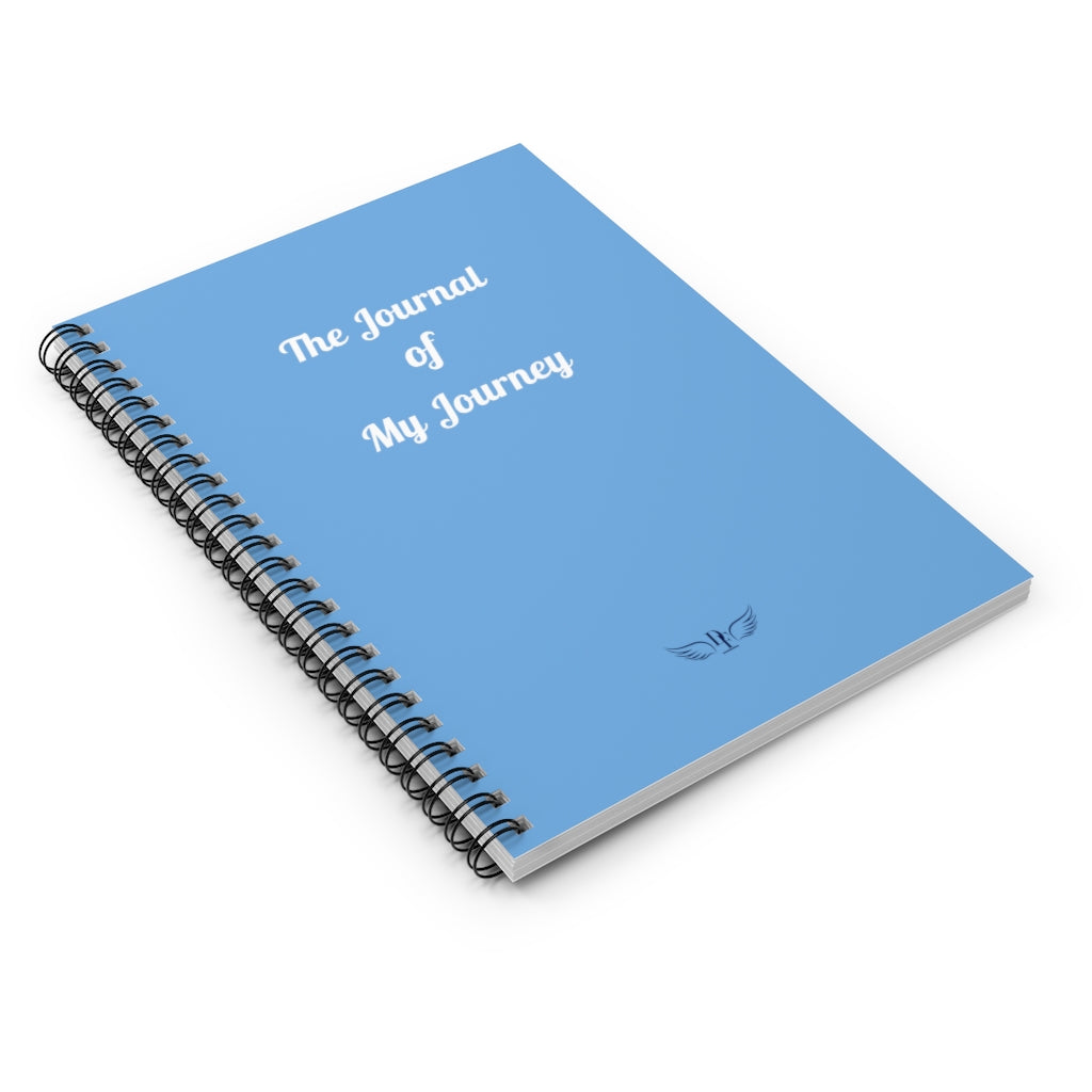 "My Journey" Notebook - Blue