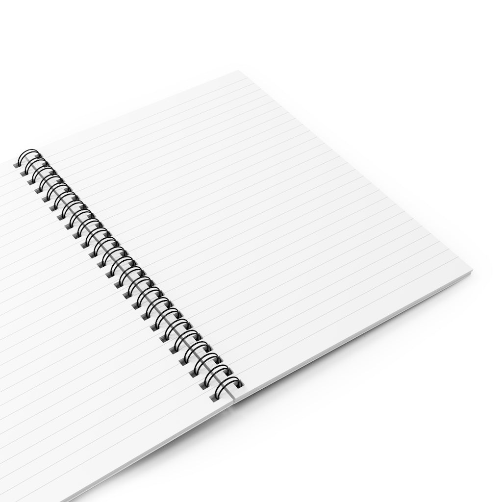 "My Journey" Notebook - White