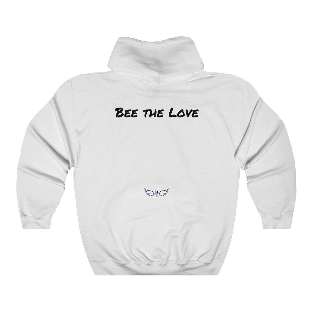 "Bee the Love" Hooded Sweatshirt - “White”