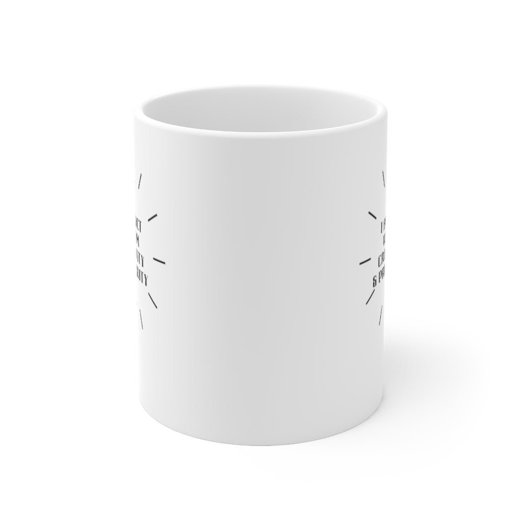 “I Attract" Mug 11oz - White my