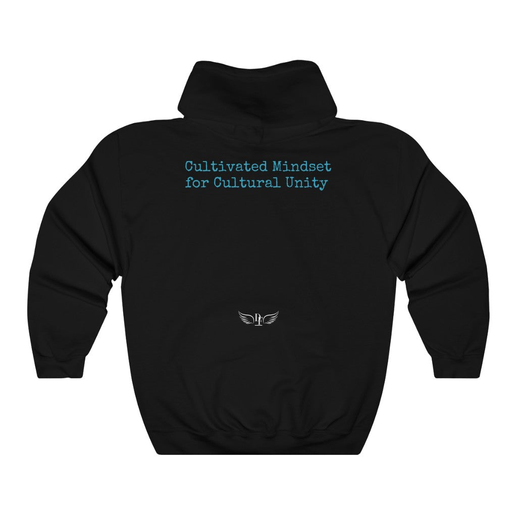 “Cultivated Mindset” Hooded Sweatshirt - “Black”