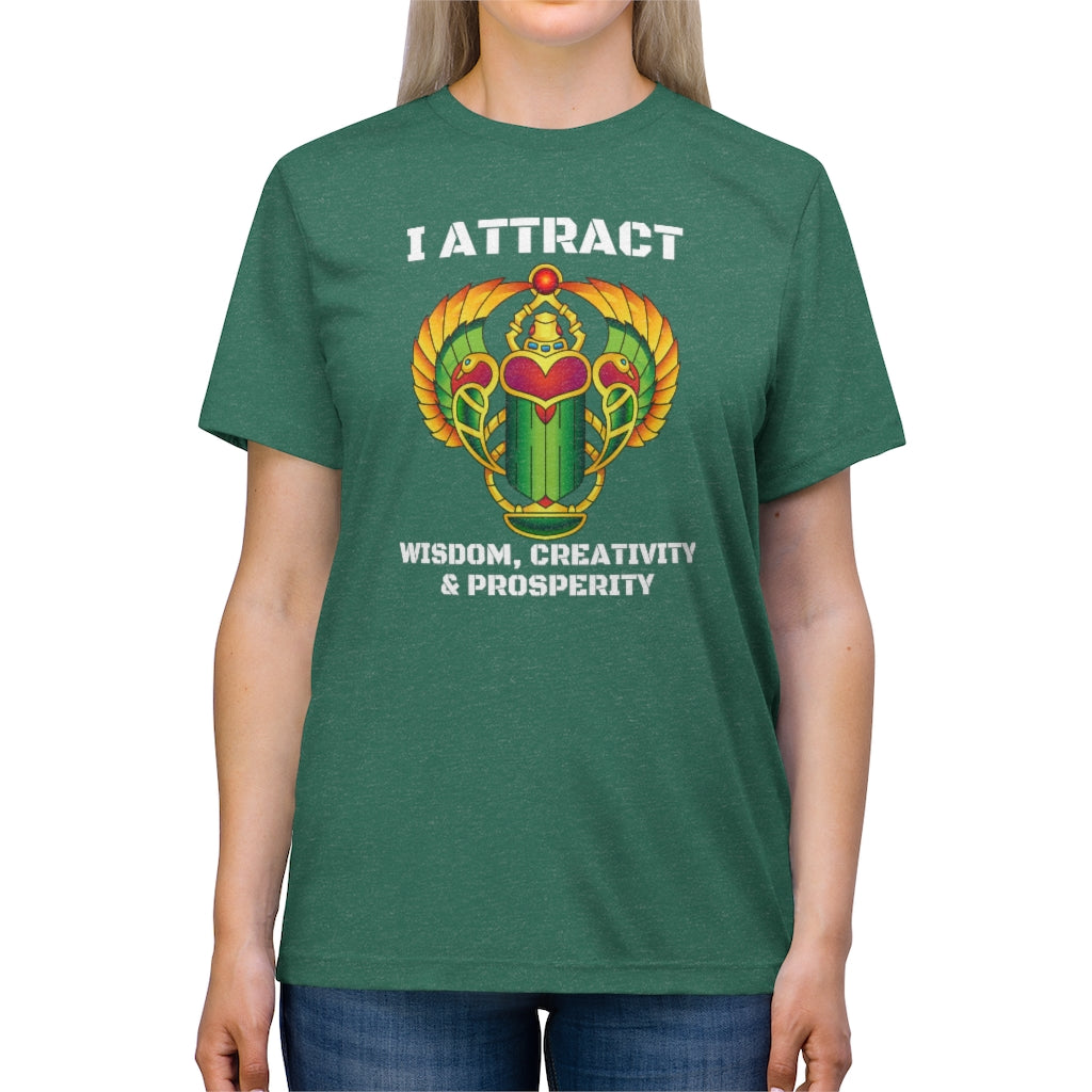 “I Attract” Triblend Tee