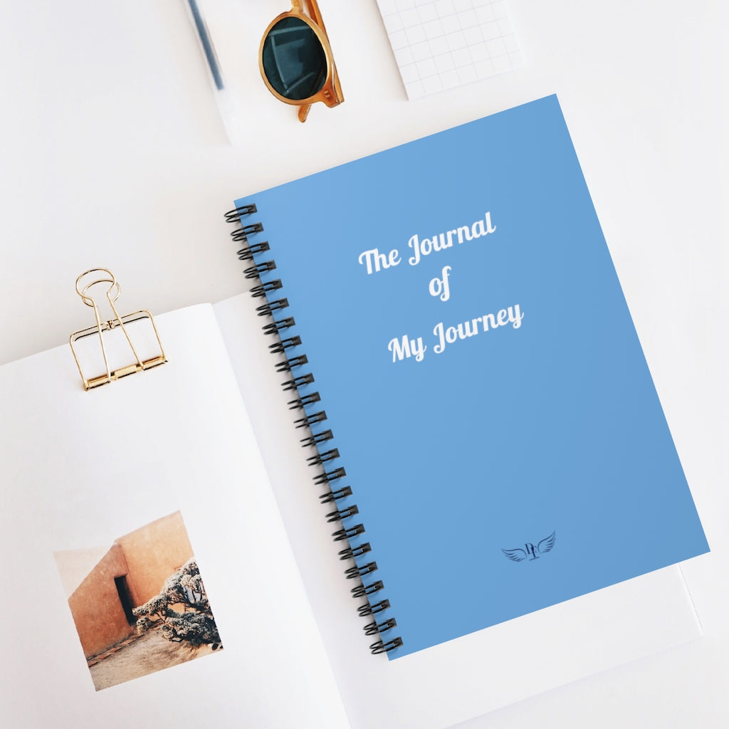 "My Journey" Notebook - Blue