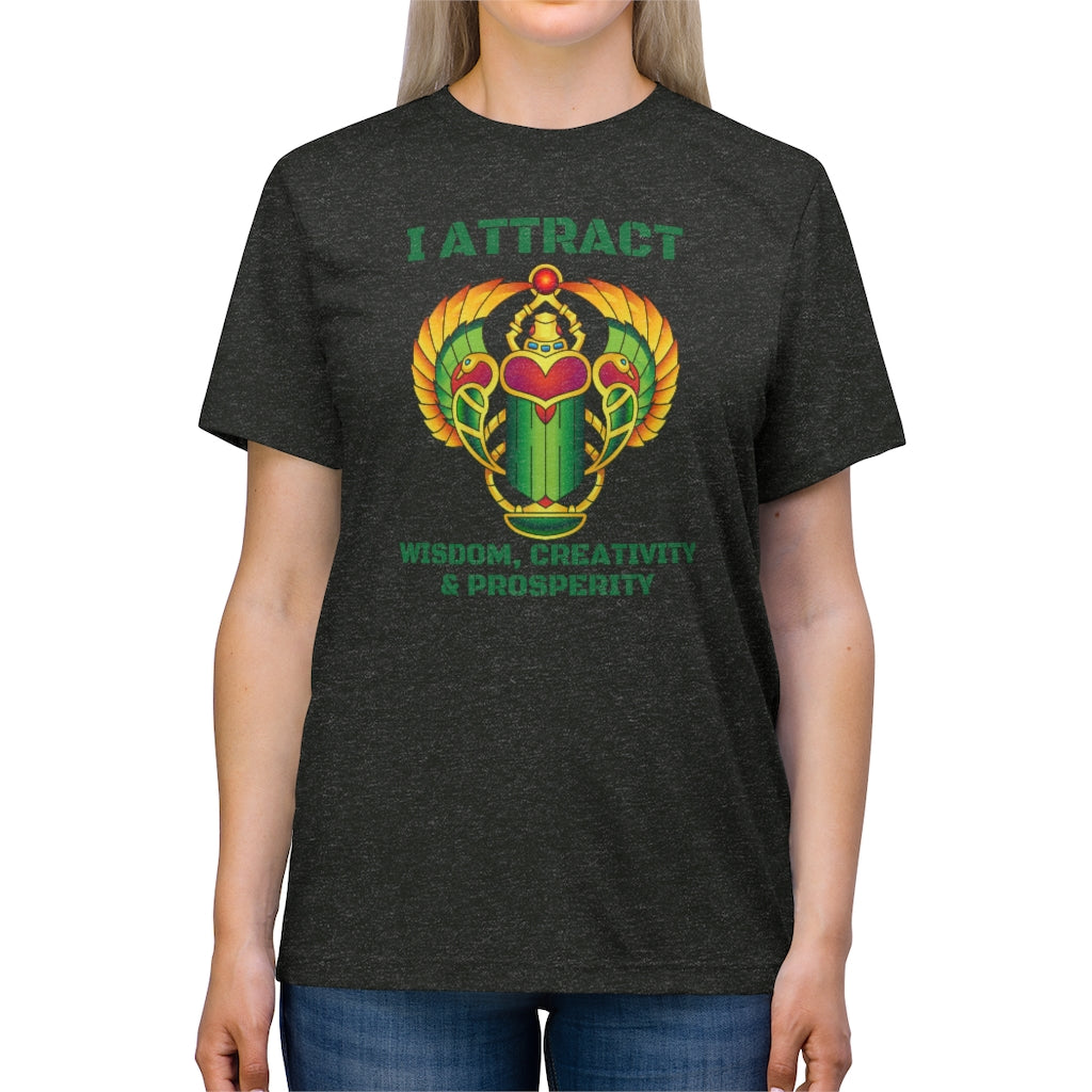 “I Attract” Triblend Tee