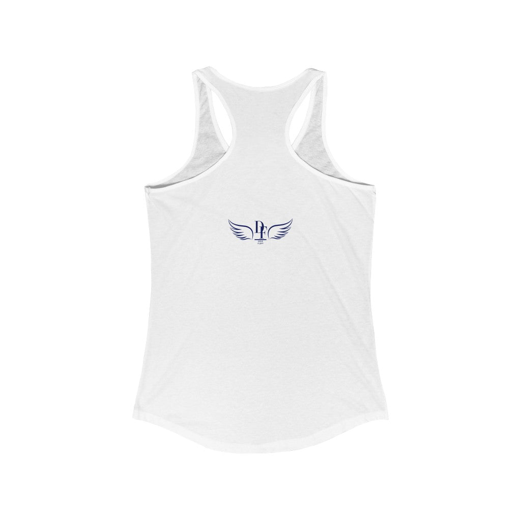 "Bee the Love" - Women's Ideal Racerback Tank