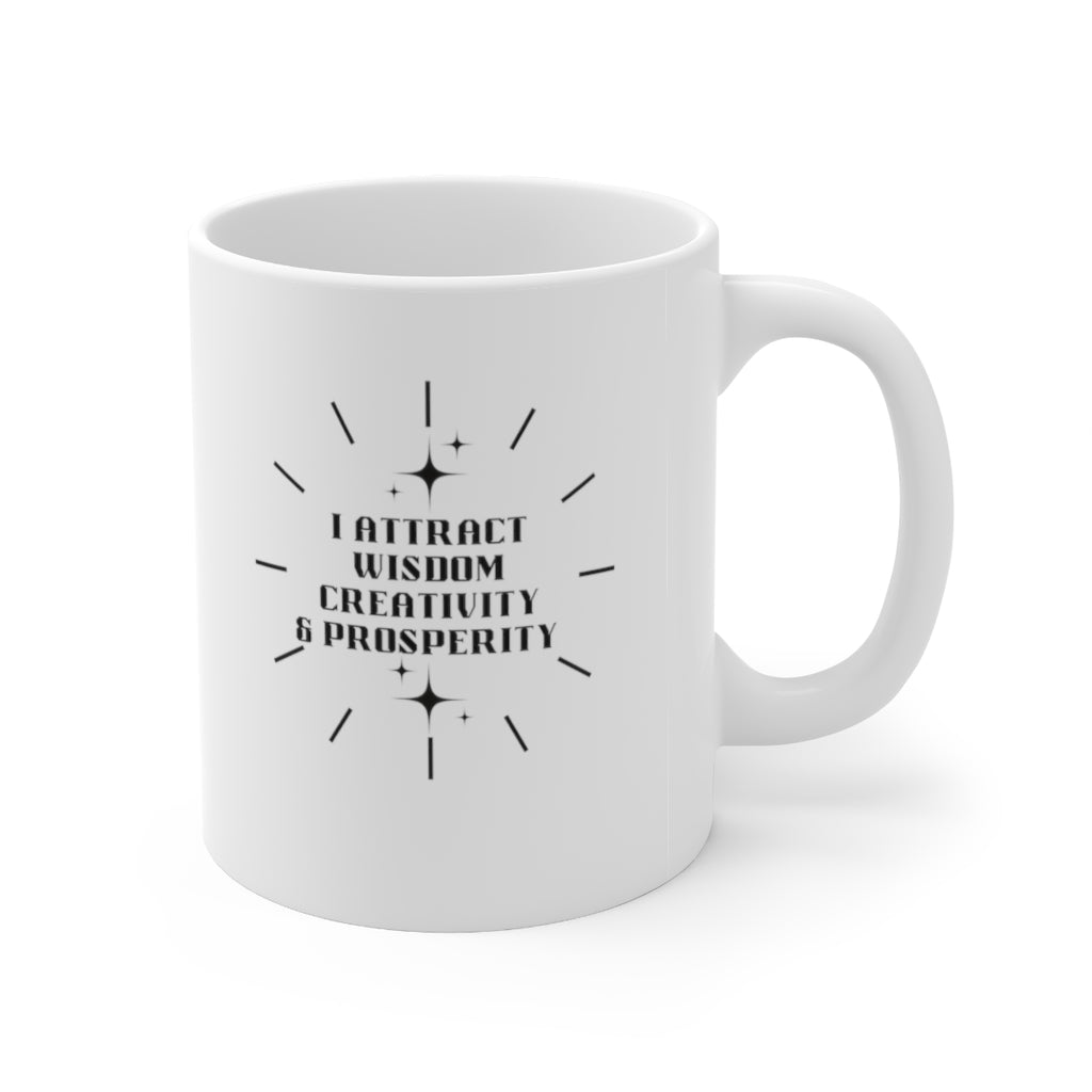 “I Attract" Mug 11oz - White my