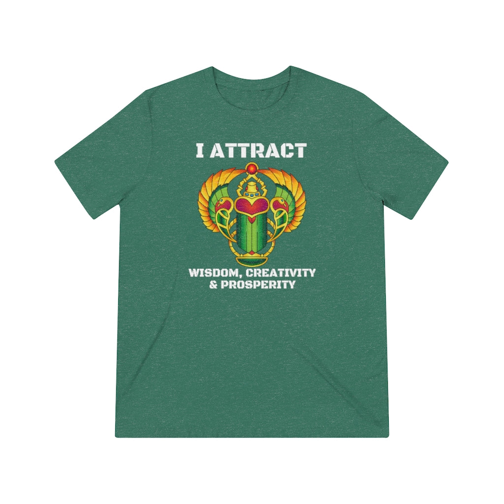 “I Attract” Triblend Tee