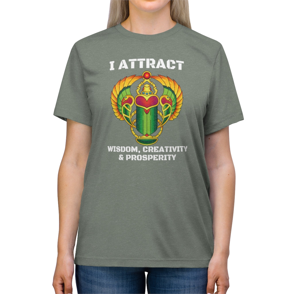 “I Attract” Triblend Tee