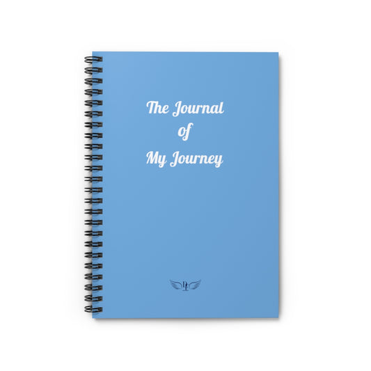 "My Journey" Notebook - Blue